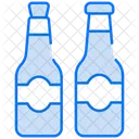 Garrafas de cerveja  Ícone