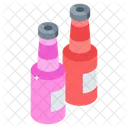 Garrafas De Refrigerante Refrigerantes Bebidas Ícone
