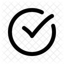 Comprobar Hecho Aprobado Icono