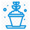 Gartenarbeit  Symbol