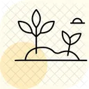 Gartenbereich Symbol