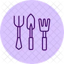 Gartengerate Set Gartenarbeit Werkzeuge Symbol