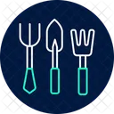 Gartengerate Set Gartenarbeit Werkzeuge Symbol