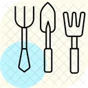 Gartengerate Set Gartenarbeit Werkzeuge Symbol