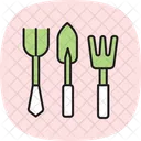 Gartengerate Set Symbol