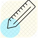 Gartenlineal Garten Lineal Icon