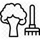 Gartenreinigung Garten Reinigung Symbol
