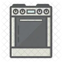 Gas Stove Kitchen Icon