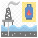 Gas Fuel Rig Icon