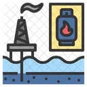 Gas Fuel Rig Icon