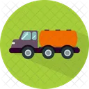 Gas Truck Transport Icon