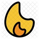 Gas Fire Flame Icon