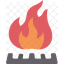 Gas Flame Propane Icon
