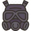 Gas Mask Respirator Icon