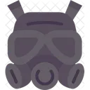 Gas Mask Respirator Icon