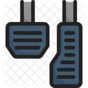 Gas And Brake Pedals  Icon