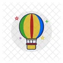 Gas Balloon Flight Icon