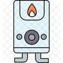 Gas Boiler Home Heating Water Heater Icon