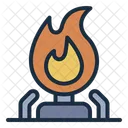 Gas Burner Gas Stove Cooking Icon