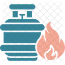 Gas Cylinder Tank Fuel Icon