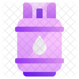 Gas Cylinder  Icon