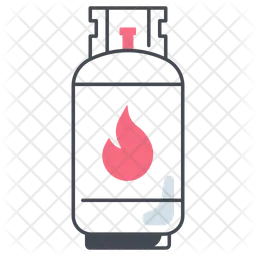 Gas Cylinder  Icon