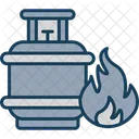 Gas Cylinder Tank Fuel Icon