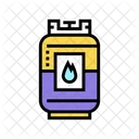 Gas Barrel Color Icon