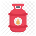 Gas Cylinder Fire Icon