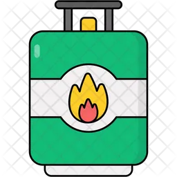 Gas Cylinder  Icon