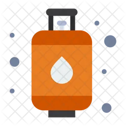 Gas Cylinder  Icon