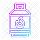 Gas Cylinder Fuel Science Icon