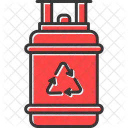 Gas Cylinder  Icon