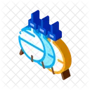 Three Round Gas Icon