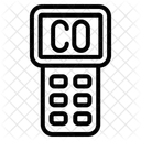 Gas Detector Voltmeter Radiation Detector Icon