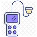 Gas Detector Voltmeter Radiation Detector Icon