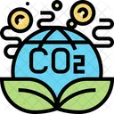 Gas dióxido de carbono  Icono