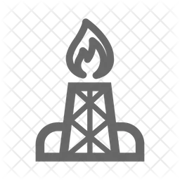 Gas Energy Tower  Icon