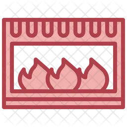 Gas Fireplace  Icon