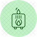 Gas Heater Gasheater Appliance Icon