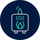Gas Heater Gasheater Appliance Icon