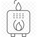 Gas heater  Icon