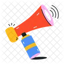 Horn Bottle Gas Horn Birthday Horn Icon