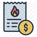 Gas Bill Payment Icon