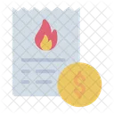 Gas Bill Payment Icon