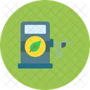 Gas Station Biofuel Icon