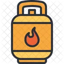 Gas Gas Bottle Cook Icon