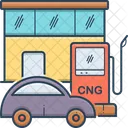 Gas Station Fuel Icon