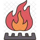 Gas Flame Propane Icon