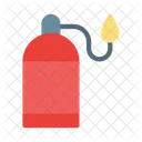 Gas Cylinder Blowtorch Icon